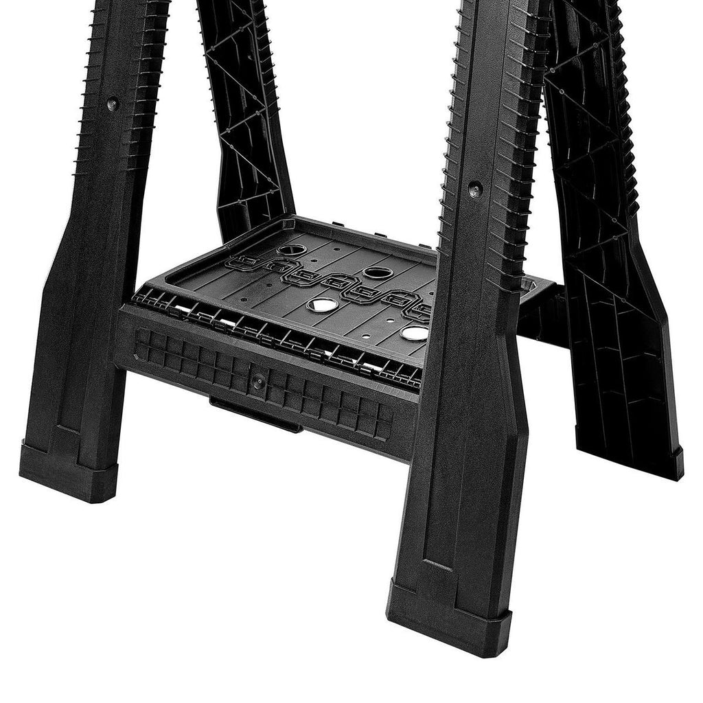 Polypropylene Folding Sawhorse 500 lb. Capacity D128