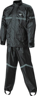 Black 2-Piece Rain Suit F4870