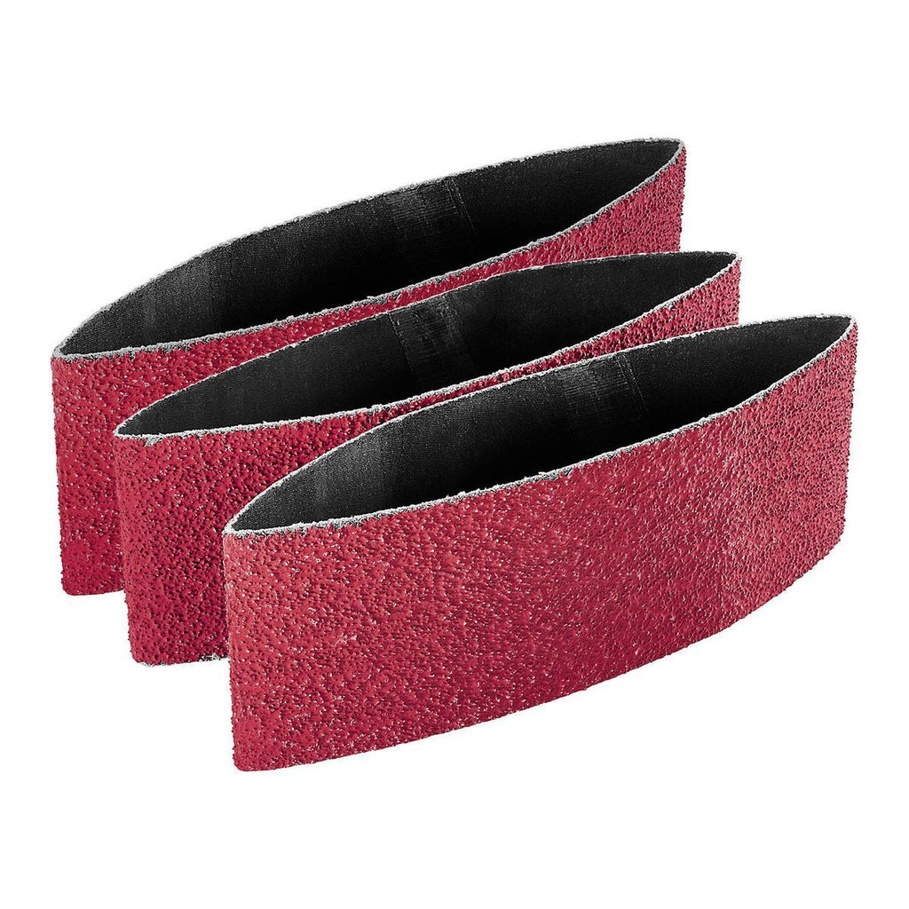 3 in. x 18 in. 50-Grit Zirconia Alumina Sanding Belts 3-Pack U32373