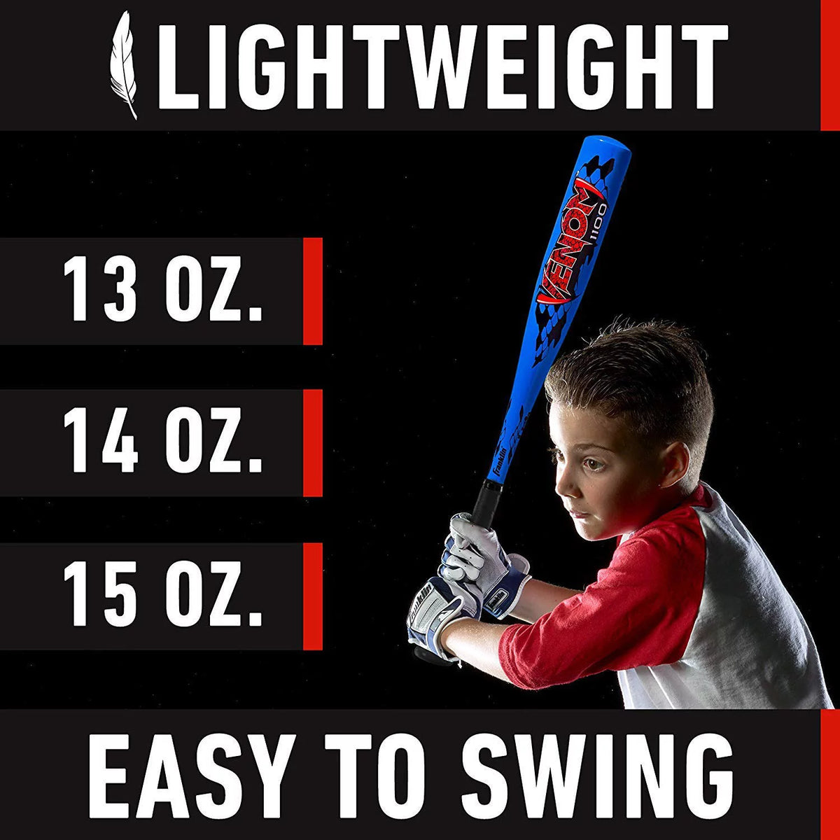 24 Inch 13 Ounce Blue Tee Ball Bat U9609