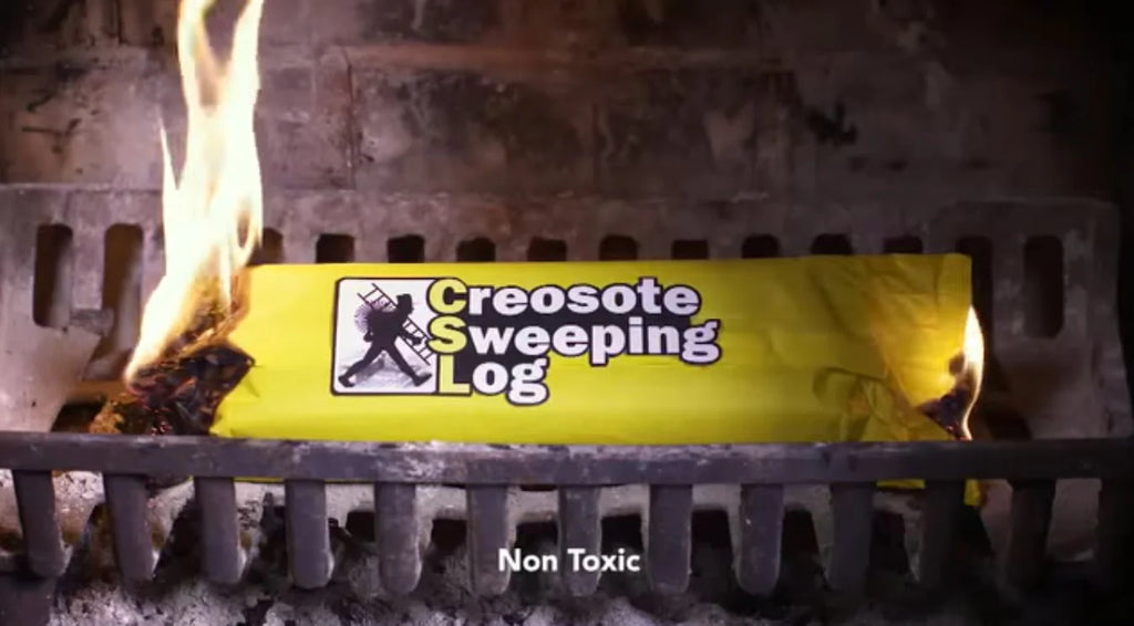 Creosote Sweeping Log for Fireplaces and Woodstoves T96807