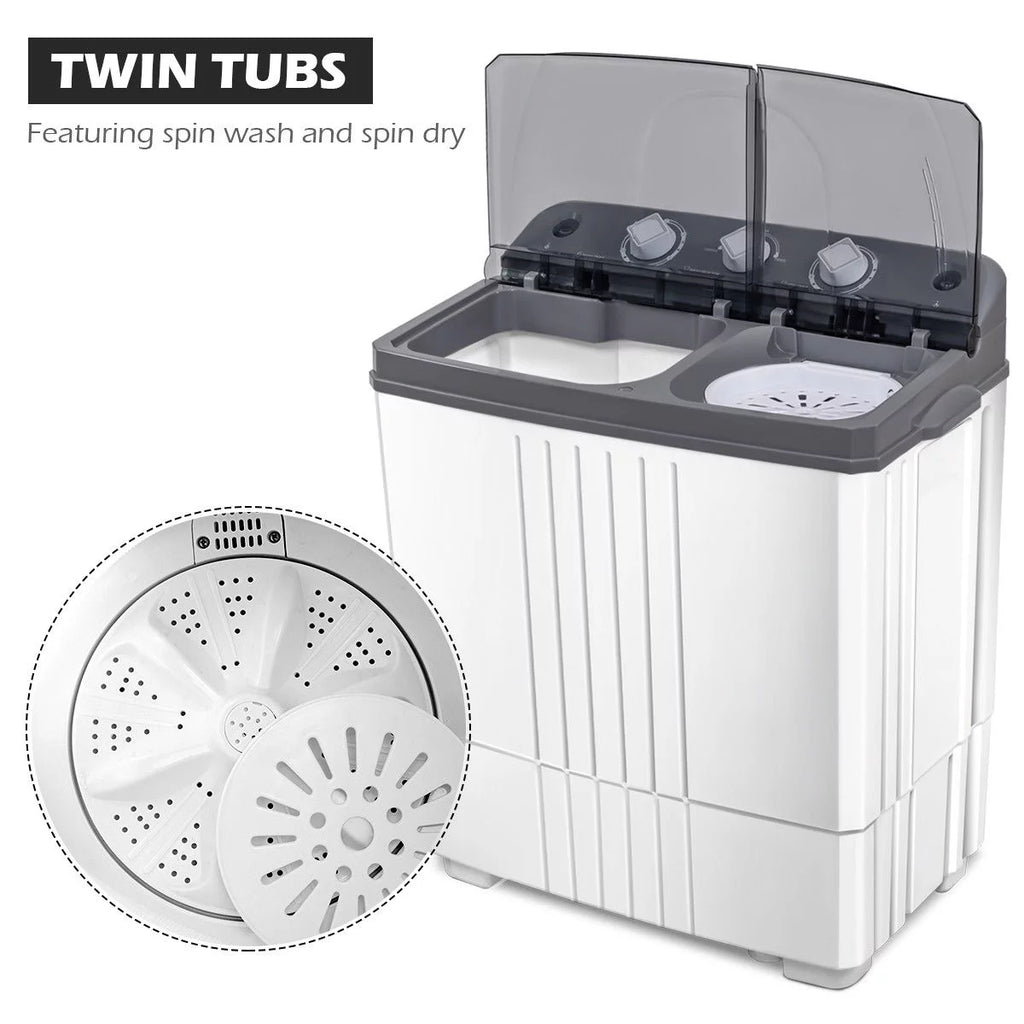 Portable Mini Compact Twin Tub Washing Machine B967